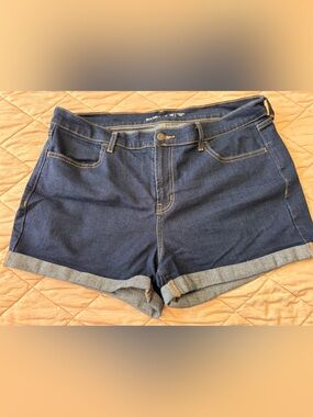 Old Navy Dark Blue Denim Jean Shorts